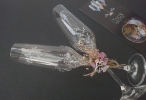 Cristal Modelo Trepadora copas flauta