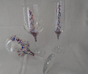 Modelo Ártico copas de vino, flauta y cóctel